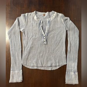 FP One Thermal Henley Shirt Size S